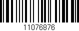 Código de barras (EAN, GTIN, SKU, ISBN): '11076876'