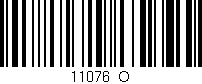 Código de barras (EAN, GTIN, SKU, ISBN): '11076_O'
