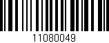 Código de barras (EAN, GTIN, SKU, ISBN): '11080049'