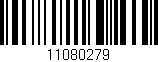 Código de barras (EAN, GTIN, SKU, ISBN): '11080279'