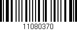 Código de barras (EAN, GTIN, SKU, ISBN): '11080370'