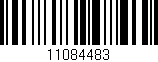 Código de barras (EAN, GTIN, SKU, ISBN): '11084483'