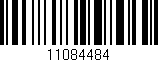 Código de barras (EAN, GTIN, SKU, ISBN): '11084484'
