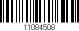 Código de barras (EAN, GTIN, SKU, ISBN): '11084508'