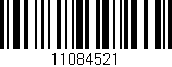 Código de barras (EAN, GTIN, SKU, ISBN): '11084521'