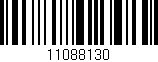 Código de barras (EAN, GTIN, SKU, ISBN): '11088130'