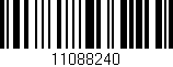 Código de barras (EAN, GTIN, SKU, ISBN): '11088240'