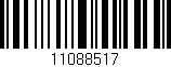 Código de barras (EAN, GTIN, SKU, ISBN): '11088517'