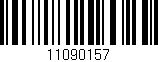 Código de barras (EAN, GTIN, SKU, ISBN): '11090157'