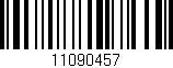 Código de barras (EAN, GTIN, SKU, ISBN): '11090457'