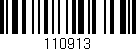 Código de barras (EAN, GTIN, SKU, ISBN): '110913'