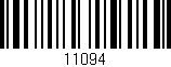 Código de barras (EAN, GTIN, SKU, ISBN): '11094'