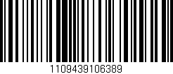 Código de barras (EAN, GTIN, SKU, ISBN): '1109439106389'