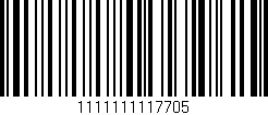 Código de barras (EAN, GTIN, SKU, ISBN): '1111111117705'