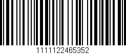 Código de barras (EAN, GTIN, SKU, ISBN): '1111122465352'