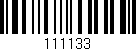 Código de barras (EAN, GTIN, SKU, ISBN): '111133'