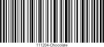 Código de barras (EAN, GTIN, SKU, ISBN): '111204-Chocolate'