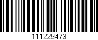 Código de barras (EAN, GTIN, SKU, ISBN): '111229473'