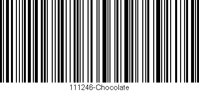 Código de barras (EAN, GTIN, SKU, ISBN): '111246-Chocolate'