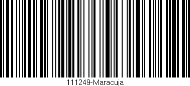 Código de barras (EAN, GTIN, SKU, ISBN): '111249-Maracuja'