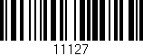Código de barras (EAN, GTIN, SKU, ISBN): '11127'