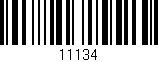 Código de barras (EAN, GTIN, SKU, ISBN): '11134'