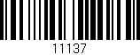 Código de barras (EAN, GTIN, SKU, ISBN): '11137'