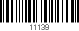Código de barras (EAN, GTIN, SKU, ISBN): '11139'