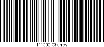 Código de barras (EAN, GTIN, SKU, ISBN): '111393-Churros'