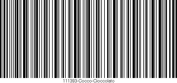 Código de barras (EAN, GTIN, SKU, ISBN): '111393-Cocco-Cioccolato'