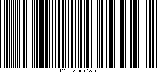 Código de barras (EAN, GTIN, SKU, ISBN): '111393-Vanilla-Creme'