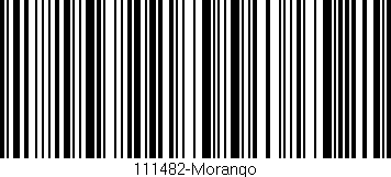 Código de barras (EAN, GTIN, SKU, ISBN): '111482-Morango'
