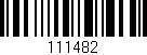 Código de barras (EAN, GTIN, SKU, ISBN): '111482'