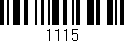 Código de barras (EAN, GTIN, SKU, ISBN): '1115'