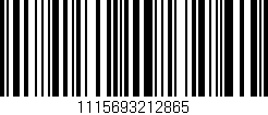 Código de barras (EAN, GTIN, SKU, ISBN): '1115693212865'