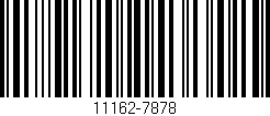 Código de barras (EAN, GTIN, SKU, ISBN): '11162-7878'