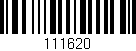 Código de barras (EAN, GTIN, SKU, ISBN): '111620'