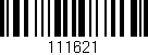 Código de barras (EAN, GTIN, SKU, ISBN): '111621'