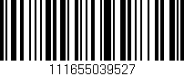 Código de barras (EAN, GTIN, SKU, ISBN): '111655039527'