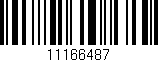 Código de barras (EAN, GTIN, SKU, ISBN): '11166487'