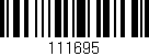 Código de barras (EAN, GTIN, SKU, ISBN): '111695'