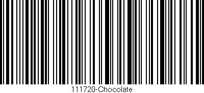 Código de barras (EAN, GTIN, SKU, ISBN): '111720-Chocolate'