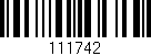 Código de barras (EAN, GTIN, SKU, ISBN): '111742'