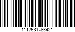 Código de barras (EAN, GTIN, SKU, ISBN): '1117561466431'