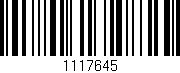 Código de barras (EAN, GTIN, SKU, ISBN): '1117645'