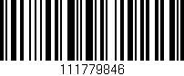 Código de barras (EAN, GTIN, SKU, ISBN): '111779846'