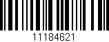 Código de barras (EAN, GTIN, SKU, ISBN): '11184621'