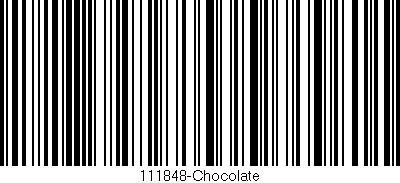 Código de barras (EAN, GTIN, SKU, ISBN): '111848-Chocolate'