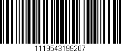 Código de barras (EAN, GTIN, SKU, ISBN): '1119543199207'
