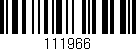 Código de barras (EAN, GTIN, SKU, ISBN): '111966'